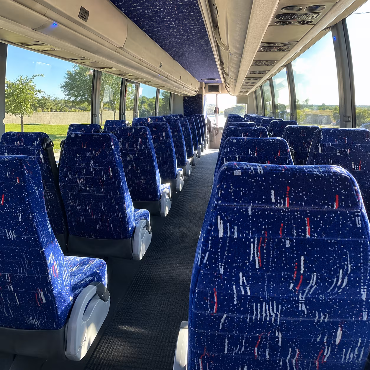 pittsburgh airport transportation onboard seating